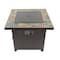 Hiland Square Slate Fire Pit GFT-60843 - alternate 1